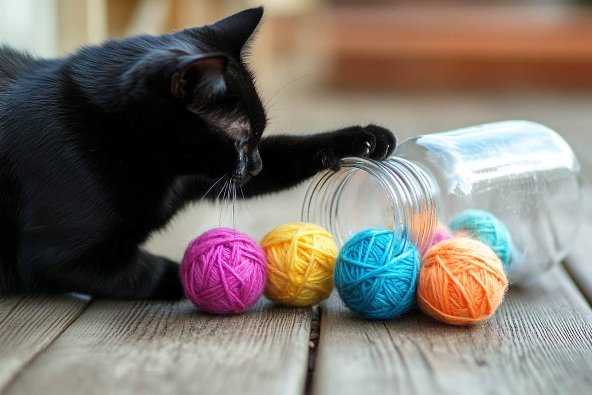 25 Adorably Easy DIY Cat Toys to Entertain Your Cat