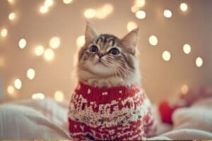 Christmas Photo Ideas with Cats